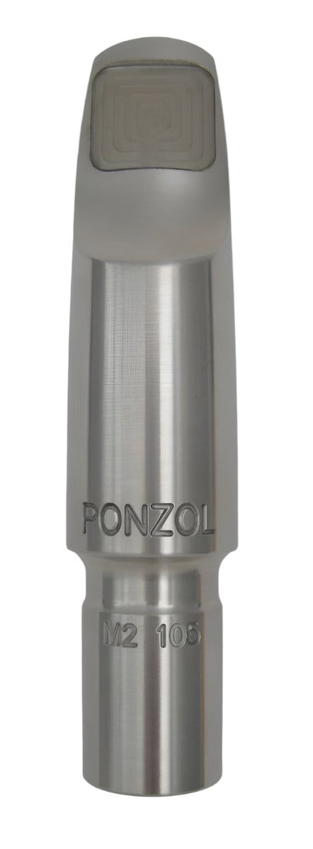 Ponzol M2 100 アルトサックス用マウスピース Ponzol-M2-Stainless-Steel-