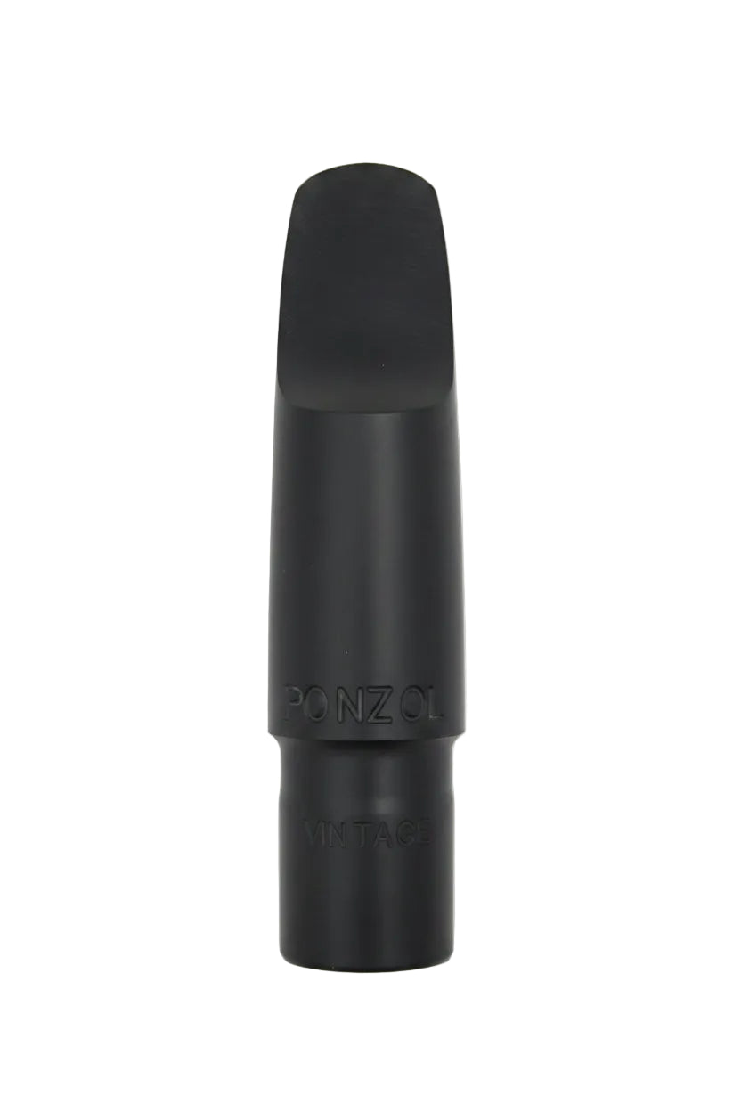 Explore the Ponzol Custom Vintage Tenor Saxophone Mouthpiece