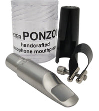 Load image into Gallery viewer, Ponzol Stainless Steel Alto Saxophone Mouthpiece - Ponzol Mouthpieces