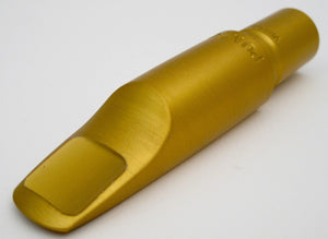 Ponzol Vintage Model Gold Aluminum Tenor Saxophone Mouthpiece - Ponzol Mouthpieces
