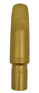 Ponzol Vintage Model Gold Aluminum Tenor Saxophone Mouthpiece - Ponzol Mouthpieces