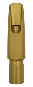 Ponzol Vintage Model Gold Aluminum Tenor Saxophone Mouthpiece - Ponzol Mouthpieces