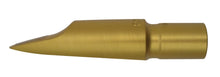 Load image into Gallery viewer, Ponzol Vintage Model Gold Aluminum Tenor Saxophone Mouthpiece - Ponzol Mouthpieces