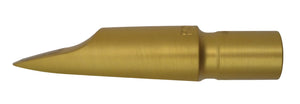 Ponzol Vintage Model Gold Aluminum Tenor Saxophone Mouthpiece - Ponzol Mouthpieces