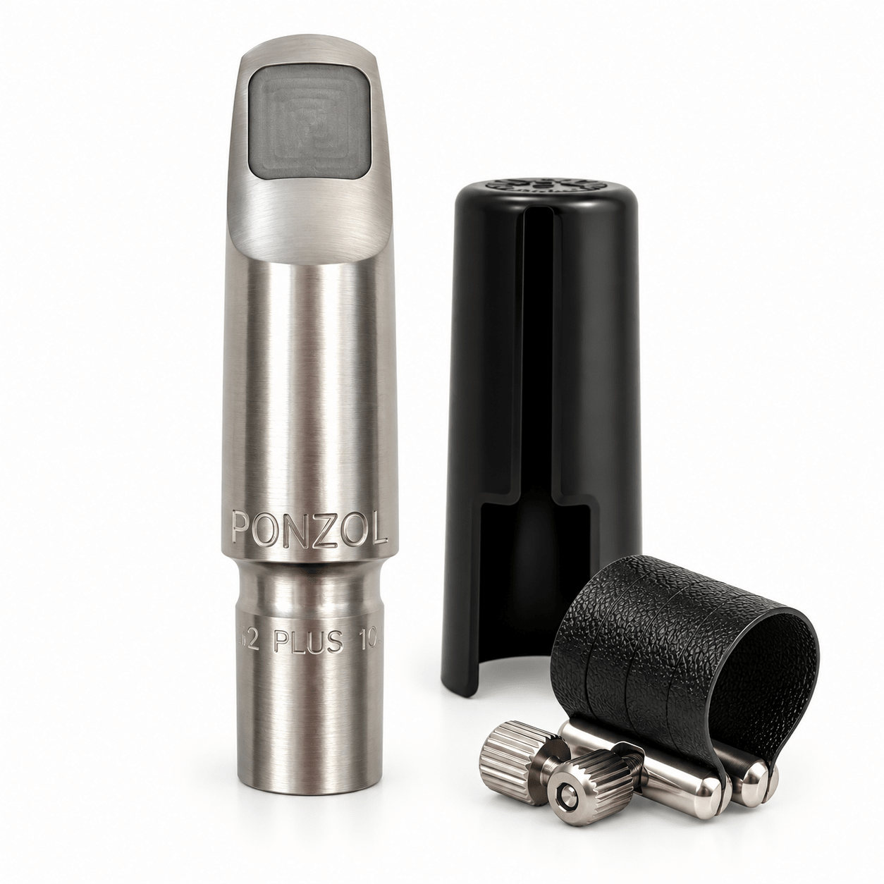 Ponzol M2 100 アルトサックス用マウスピース ponzol-stainless-steel-m2-plus
