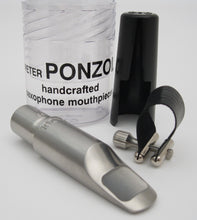 Load image into Gallery viewer, Ponzol Stainless Steel Alto Saxophone Mouthpiece