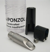 Load image into Gallery viewer, Ponzol Stainless Steel Soprano Saxophone Mouthpiece