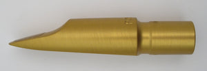 Ponzol Vintage Model Gold Aluminum Tenor Saxophone Mouthpiece
