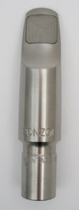 Ponzol Vintage Model Stainless Steel Tenor Saxophone Mouthpiece